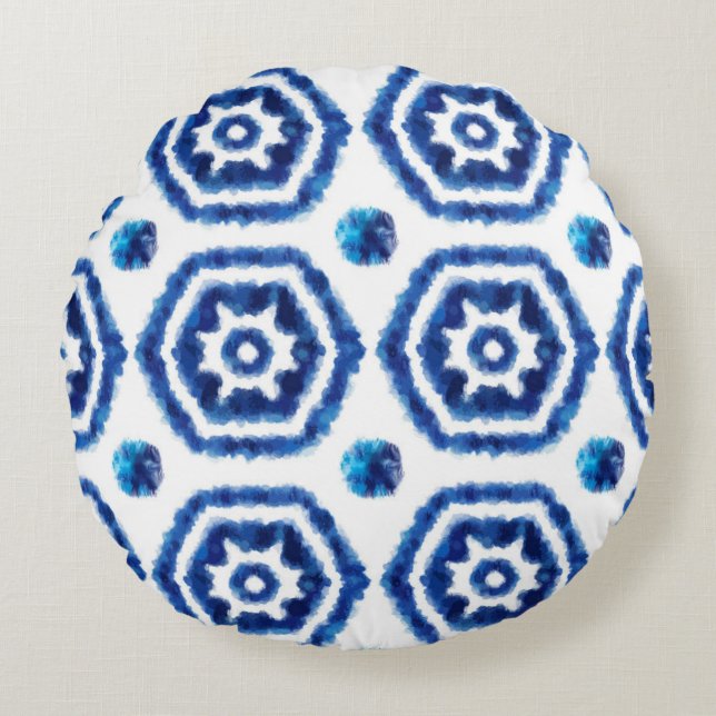 Round Pillow design  Rond Kussen (Voorkant)
