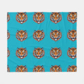 Round Pillow Fleece Deken (Voorkant (Horizontaal))