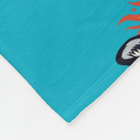 Round Pillow Fleece Deken (Hoek)