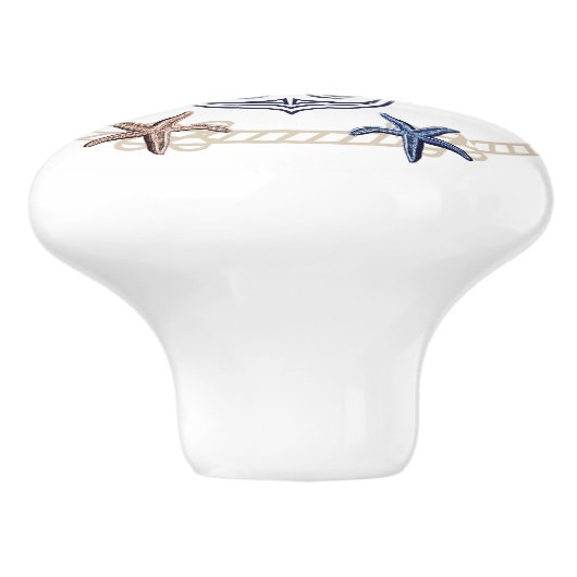 Round Pillow Keramische Knop (Zijkant)