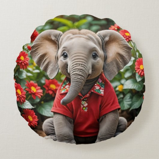 Round Pillow Rond Kussen (Voorkant)