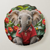 Round Pillow Rond Kussen (Achterkant)