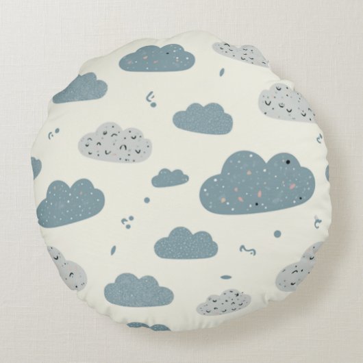 Round Pillow Rond Kussen (Achterkant)