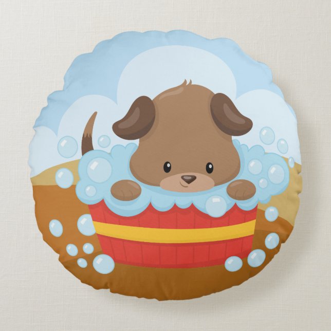 Round Pillow Rond Kussen (Voorkant)
