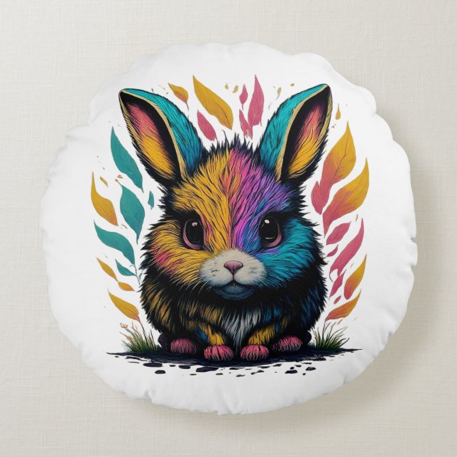 Round Pillow Rond Kussen (Voorkant)