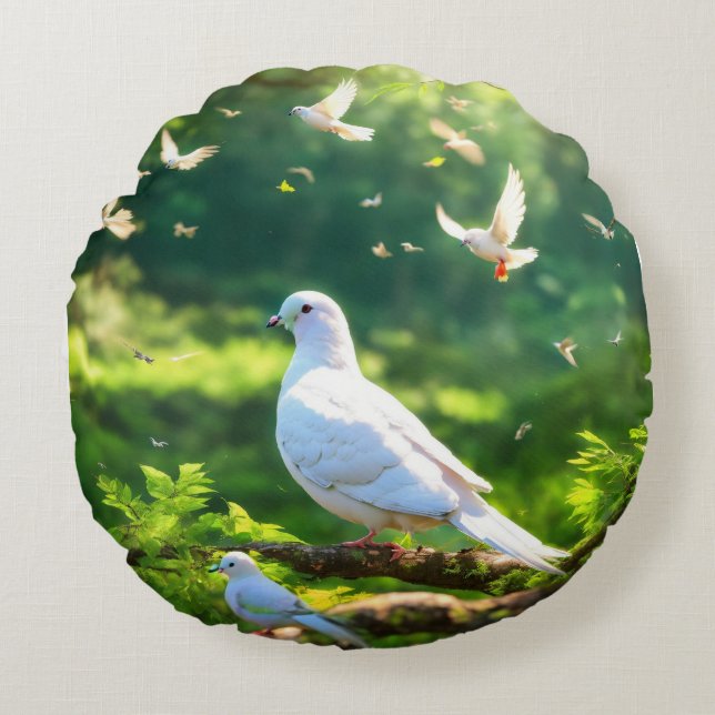 Round Pillow Rond Kussen (Voorkant)