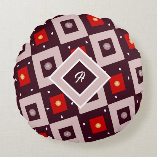 Round Pillow Rond Kussen (Voorkant)