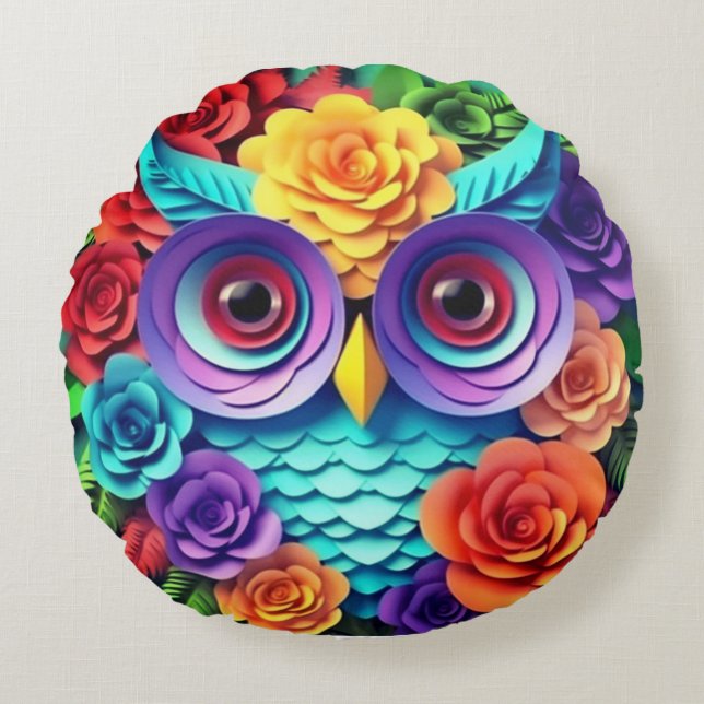 Round Pillow Rond Kussen (Voorkant)