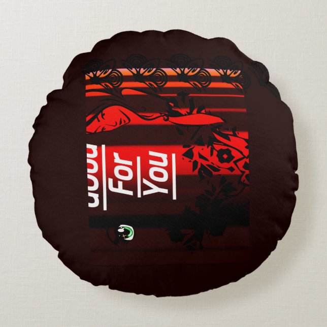 Round Pillow Rond Kussen (Voorkant)