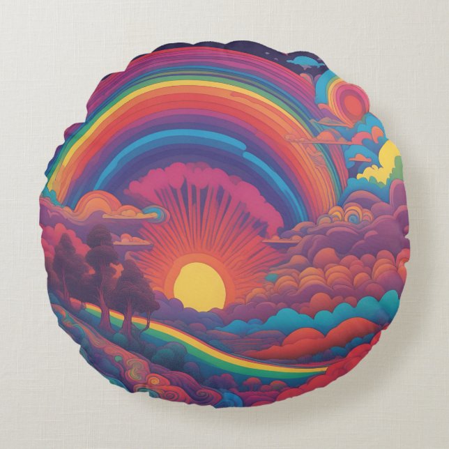 Round Pillow Rond Kussen (Voorkant)