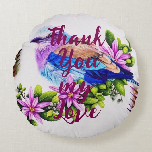 Round Pillow Rond Kussen (Voorkant)