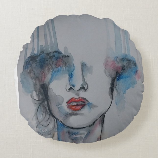 Round Pillow Rond Kussen (Voorkant)