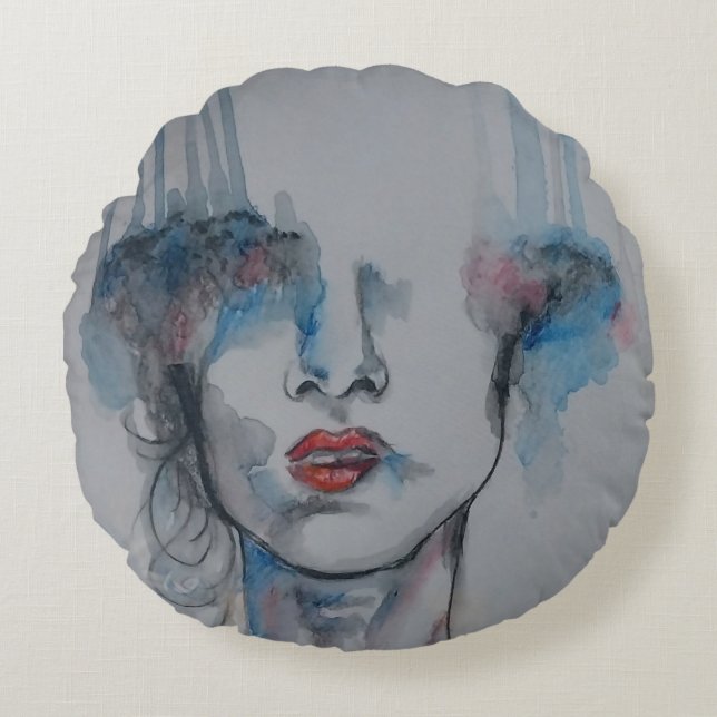 Round Pillow Rond Kussen (Voorkant)