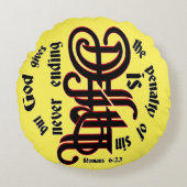 Round Pillow Rond Kussen (Voorkant)