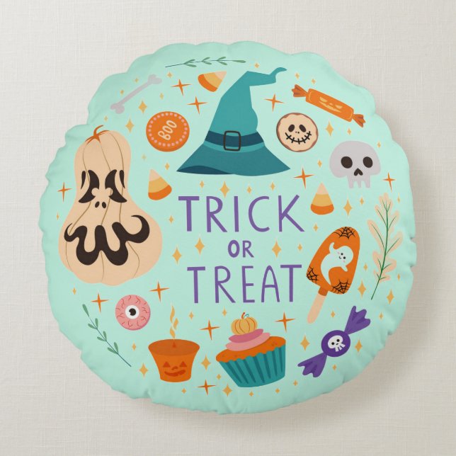 Round Pillow Rond Kussen (Voorkant)