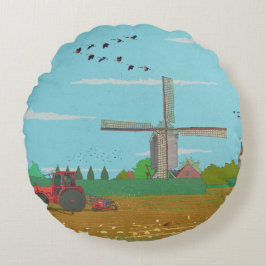 Round Pillow Rond Kussen