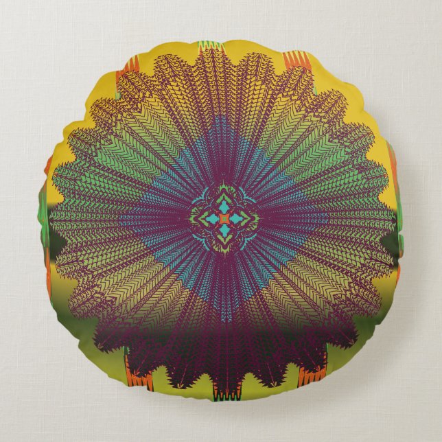 Round Pillow Rond Kussen (Voorkant)