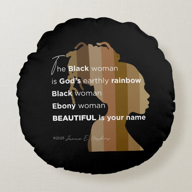 Round Pillow Rond Kussen (Voorkant)