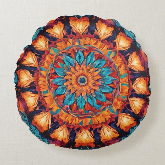 Round Pillow Rond Kussen (Voorkant)