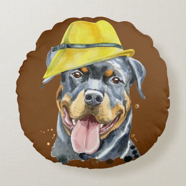 Round Pillow Rond Kussen (Voorkant)