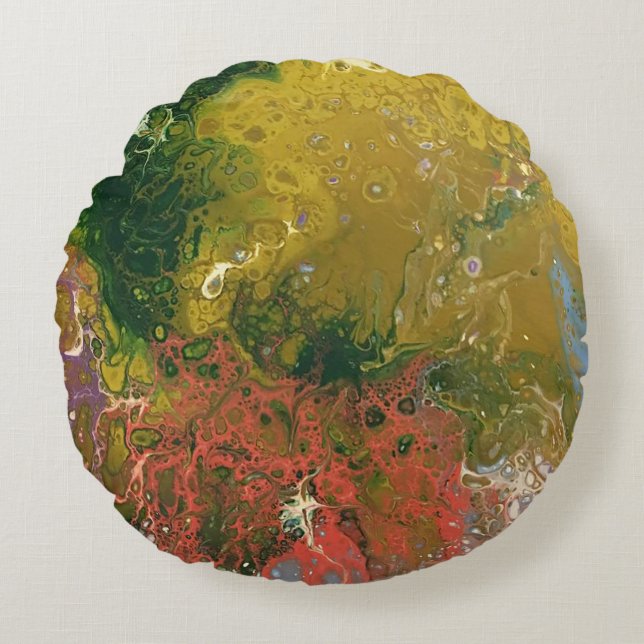 Round Pillow Rond Kussen (Voorkant)