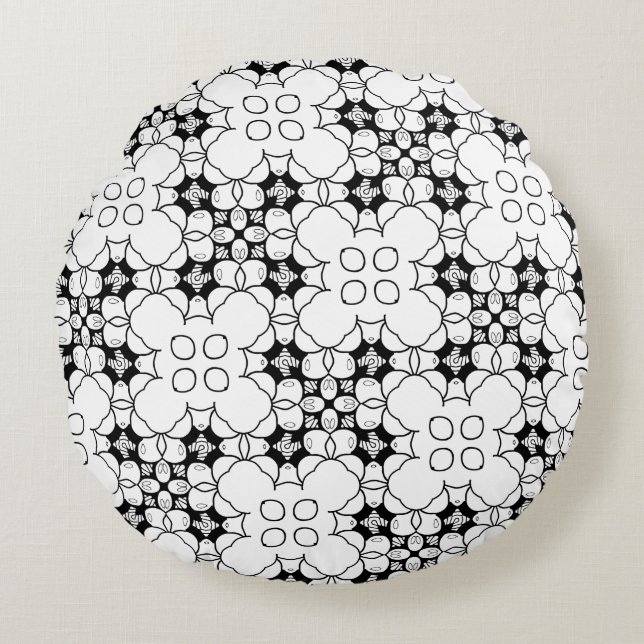 Round Pillow Rond Kussen (Voorkant)