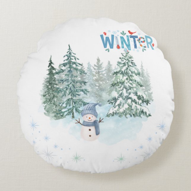 Round Pillow Rond Kussen (Voorkant)