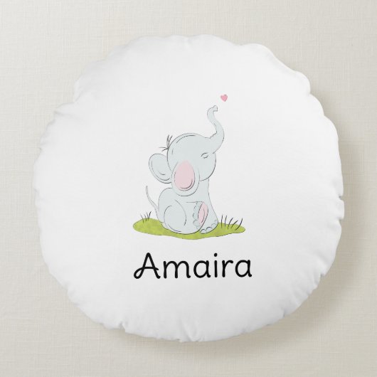 Round Pillow Rond Kussen (Voorkant)