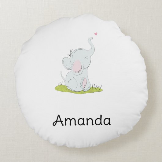 Round Pillow Rond Kussen (Achterkant)