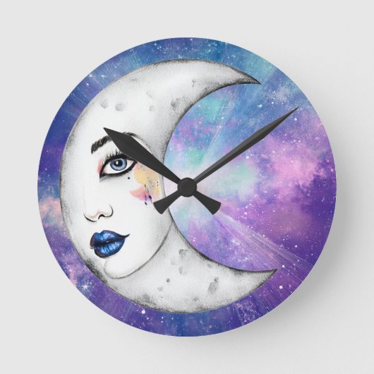 Round Pillow Ronde Klok (Voorkant)
