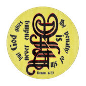 Round Pillow Snijplank (Voorkant)