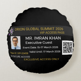 Round Pillows | Floral | Birthday | Custom Rond Kussen