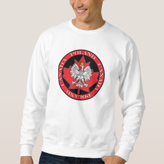 Round Poland Canada Leaf Trui (Voorkant)
