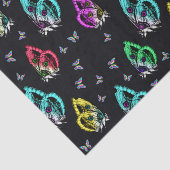 Round Pouf Tissuepapier (Detail)