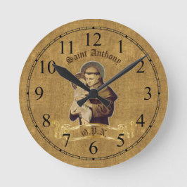 Round Saint Anthony Wall klok