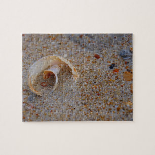 Round Seashell Puzzle Legpuzzel