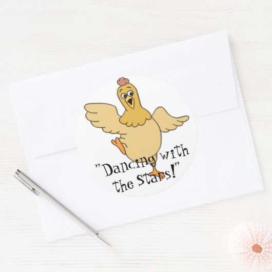 Round Sticker (Envelop)