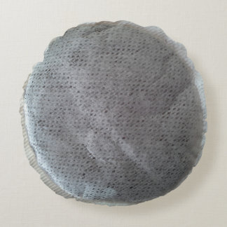 Round Teabag Cushion Pillow Rond Kussen