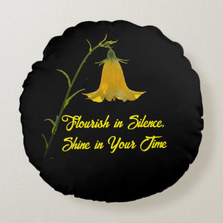 Round Throw Pillow 16" – Flowers for the Soul Rond Kussen