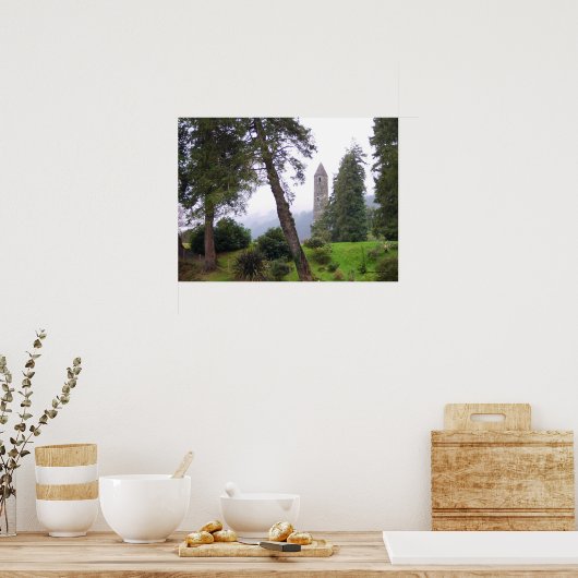 Round Tower Poster (Keuken)