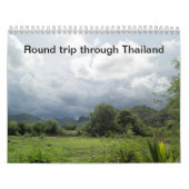 Round trip through Thailand Kalender (Hoes)