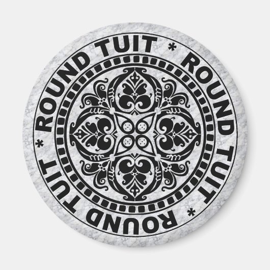 ROUND TUIT MAGNEET (Voorkant)