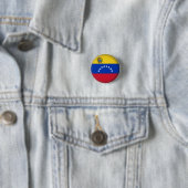 Round Venezuela Ronde Button 3,2 Cm (In situ)