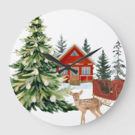 Round Wall Clock Grote Klok