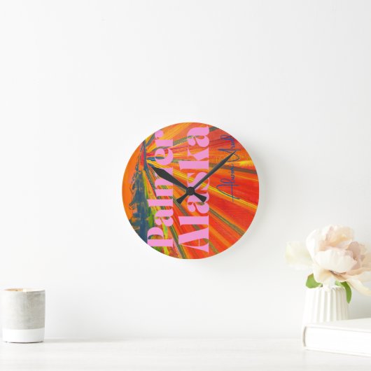 Round Wall Clock Ronde Klok (Huis)