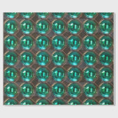 Roundabout Vanity Elegant Pattern Cadeaupapier (Vlak)