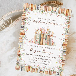 Rounded Novel Kind of Lover Book Bridal Shower Kaart
