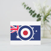 Roundel Australia Target Scooter Style Briefkaart (Staand voorkant)
