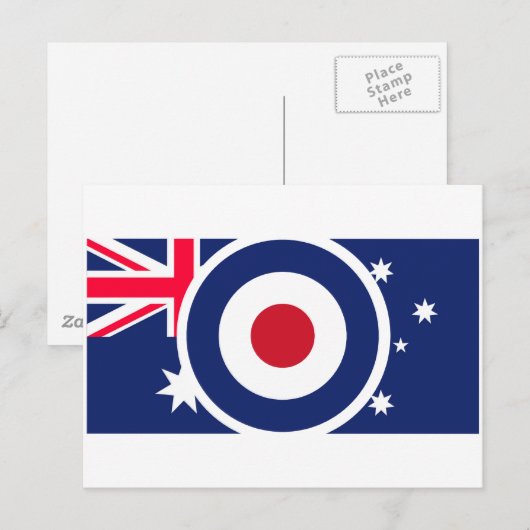 Roundel Australia Target Scooter Style Briefkaart (Voorkant / Achterkant)