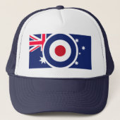 Roundel Australia Target Scooter Style Trucker Pet (Voorkant)